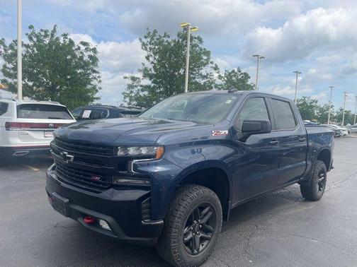 Northsky Blue Metallic 2021 Chevrolet Silverado 1500 LT Trail Boss
