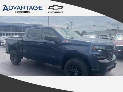 Northsky Blue Metallic 2021 Chevrolet Silverado 1500 LT Trail Boss