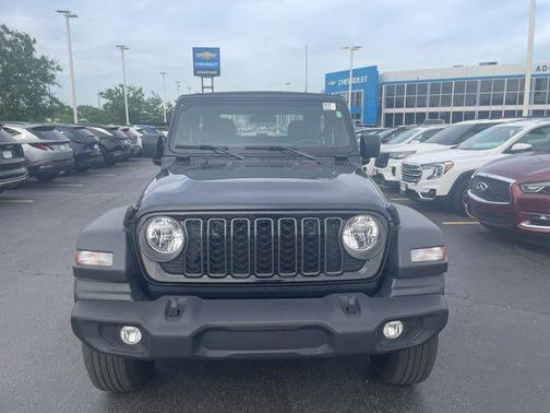 Black Clearcoat 2024 Jeep Wrangler Sport