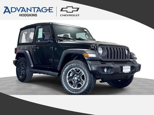Black Clearcoat 2024 Jeep Wrangler Sport
