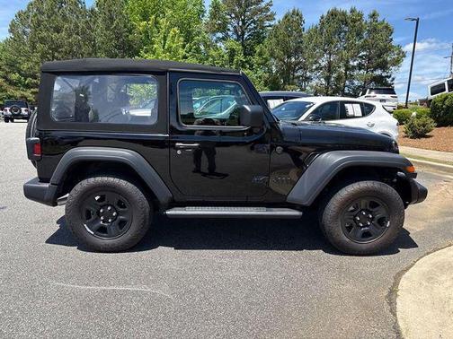 Black Clearcoat 2024 Jeep Wrangler Sport