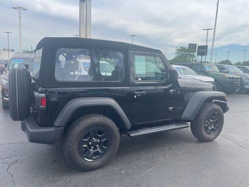 Black Clearcoat 2024 Jeep Wrangler Sport