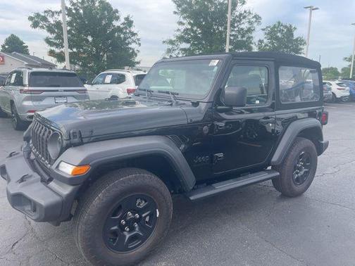 Black Clearcoat 2024 Jeep Wrangler Sport