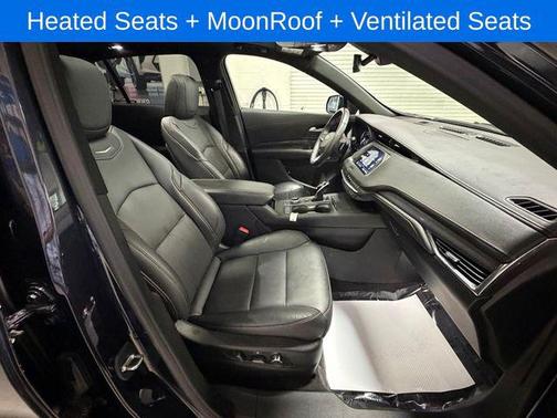 Galactic Gray Metallic 2023 Cadillac XT4 Sport