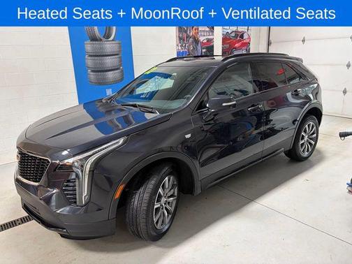 Galactic Gray Metallic 2023 Cadillac XT4 Sport