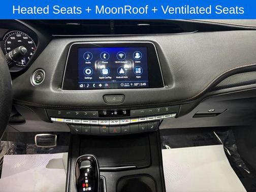 Galactic Gray Metallic 2023 Cadillac XT4 Sport