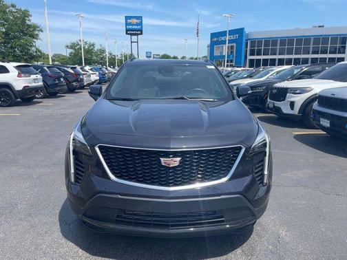 Galactic Gray Metallic 2023 Cadillac XT4 Sport