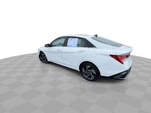 Serenity White 2025 Hyundai ELANTRA Limited