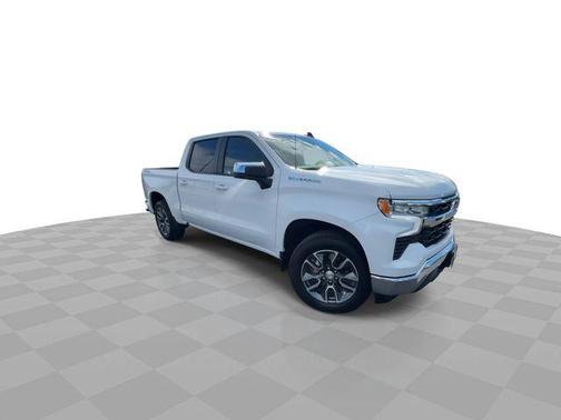 Summit White 2025 Chevrolet Silverado 1500 LT