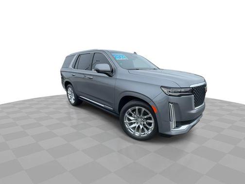 Satin Steel Metallic 2021 Cadillac Escalade Premium Luxury