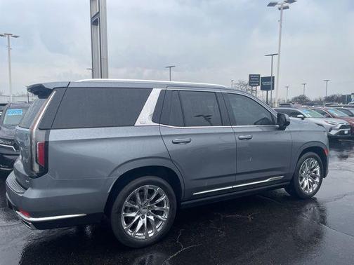 Satin Steel Metallic 2021 Cadillac Escalade Premium Luxury