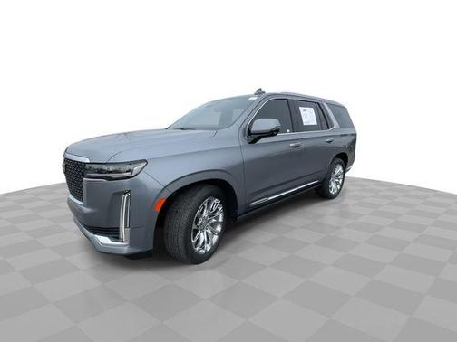 Satin Steel Metallic 2021 Cadillac Escalade Premium Luxury