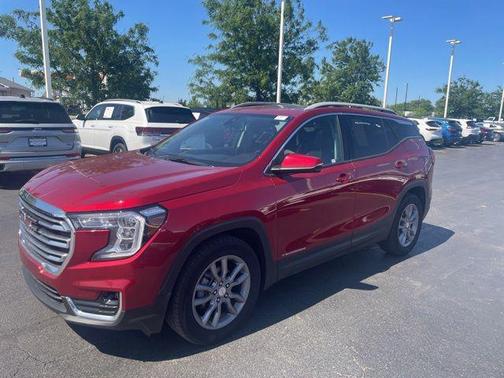 Volcanic Red Tintcoat 2023 GMC Terrain SLT