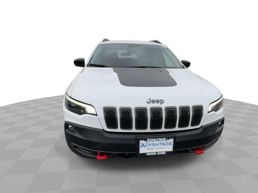 Bright White Clearcoat 2022 Jeep Cherokee Trailhawk