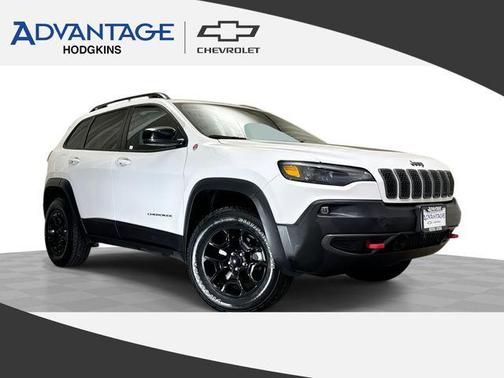 Bright White Clearcoat 2022 Jeep Cherokee Trailhawk