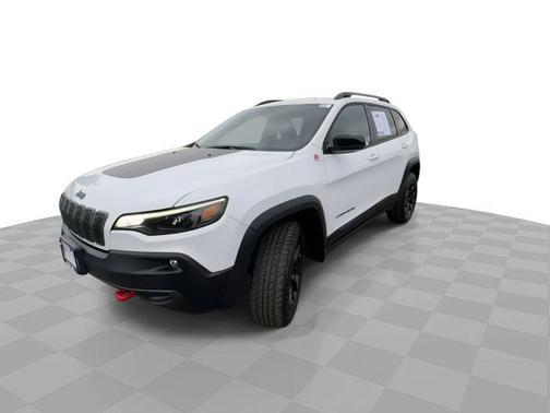 Bright White Clearcoat 2022 Jeep Cherokee Trailhawk