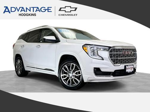 Summit White 2023 GMC Terrain Denali