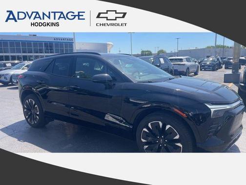 Black 2025 Chevrolet Blazer EV AWD RS