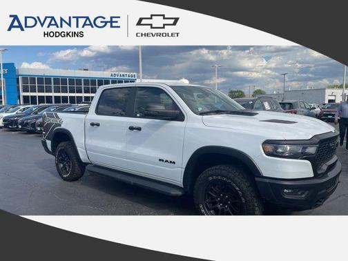 Bright White Clearcoat 2025 RAM 1500 Rebel