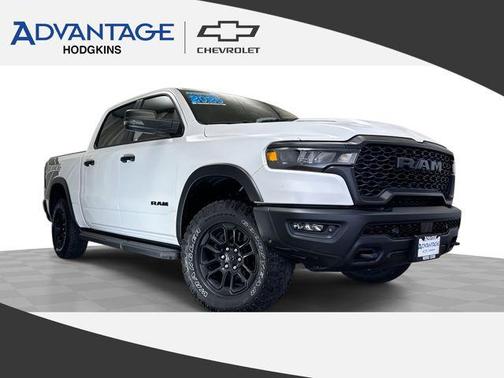 Bright White Clearcoat 2025 RAM 1500 Rebel