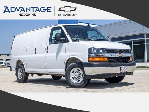 Summit White 2025 Chevrolet Express 2500 Work Van Cargo Van