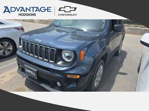 Slate Blue Pearlcoat 2022 Jeep Renegade Latitude