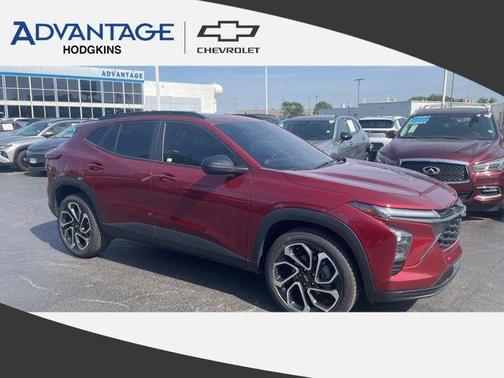 Crimson Metallic 2024 Chevrolet Trax FWD 2RS