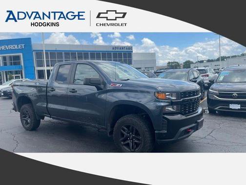 Shadow Gray Metallic 2020 Chevrolet Silverado 1500 Custom Trail Boss
