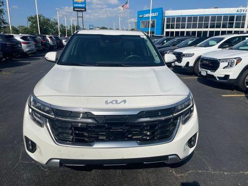 Snow White Pearl 2024 Kia Seltos SX Turbo
