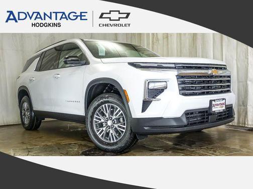 Summit White 2026 Chevrolet Traverse LT