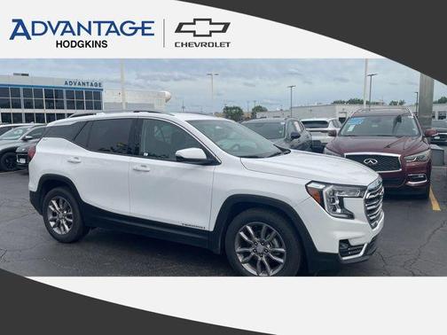Summit White 2024 GMC Terrain SLT