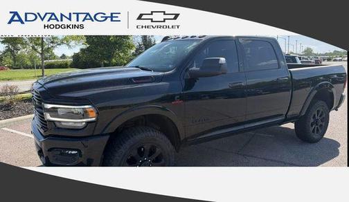 Diamond Black Crystal Pearlcoat 2021 RAM 2500 Laramie Crew Cab 4x4 6'4' Box
