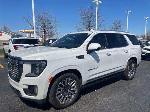 White Frost Tricoat 2024 GMC Yukon Denali Ultimate