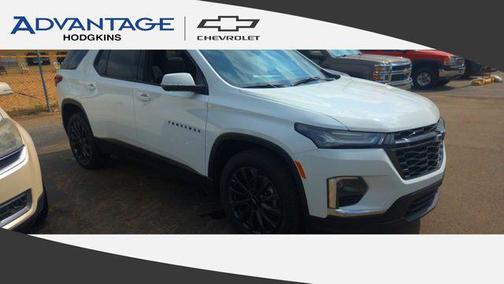 Summit White 2023 Chevrolet Traverse RS