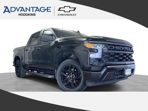 Black 2024 Chevrolet Silverado 1500 Custom