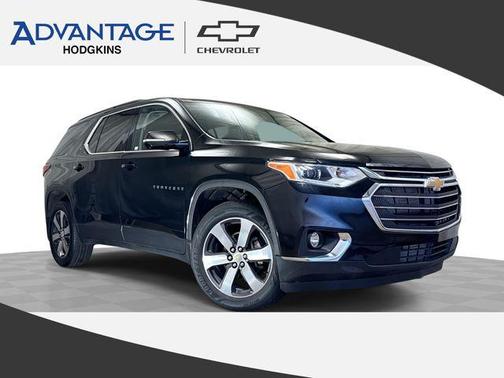 Mosaic Black Metallic 2020 Chevrolet Traverse LT Leather