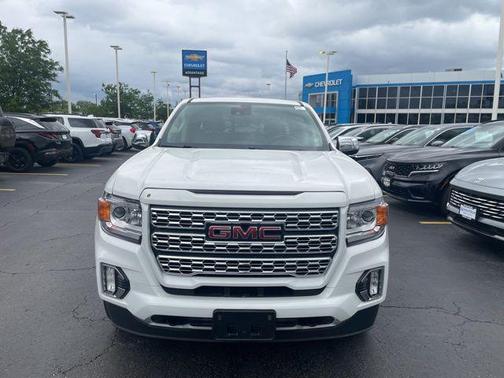Summit White 2022 GMC Canyon Denali