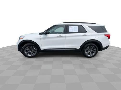 STAR WHITE MET TRI-COAT 2023 Ford Explorer XLT