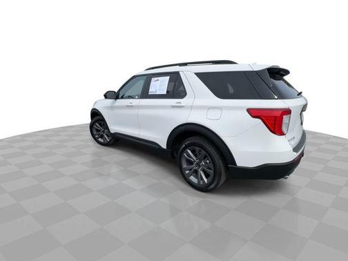 STAR WHITE MET TRI-COAT 2023 Ford Explorer XLT