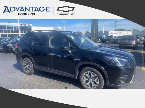 Crystal Black Silica 2024 Subaru Forester Premium