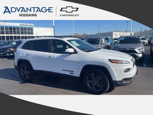 Bright White Clearcoat 2017 Jeep Cherokee 75th Anniversary Edition 4x4