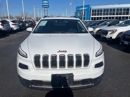Bright White Clearcoat 2017 Jeep Cherokee 75th Anniversary Edition 4x4