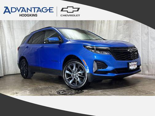 Riptide Blue Metallic 2024 Chevrolet Equinox FWD RS
