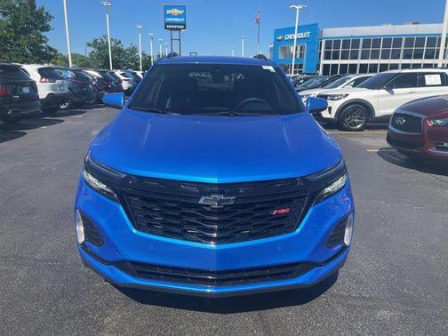 Riptide Blue Metallic 2024 Chevrolet Equinox FWD RS