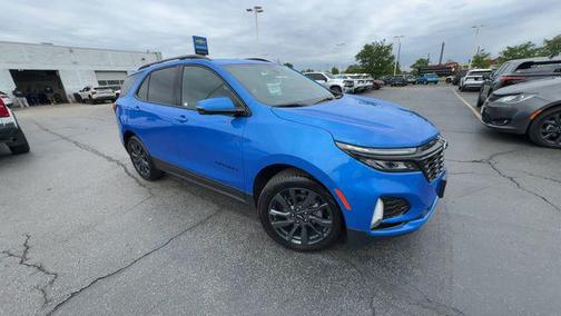 Riptide Blue Metallic 2024 Chevrolet Equinox FWD RS