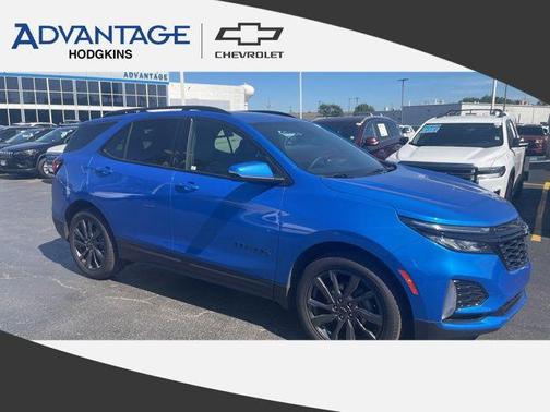 Riptide Blue Metallic 2024 Chevrolet Equinox FWD RS