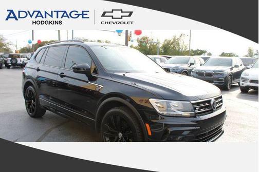 Deep Black 2020 Volkswagen Tiguan 2.0T SE R-Line Black