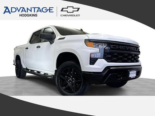 Summit White 2024 Chevrolet Silverado 1500 Custom Trail Boss
