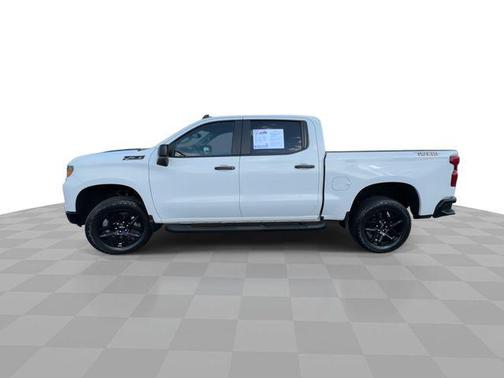 Summit White 2024 Chevrolet Silverado 1500 Custom Trail Boss