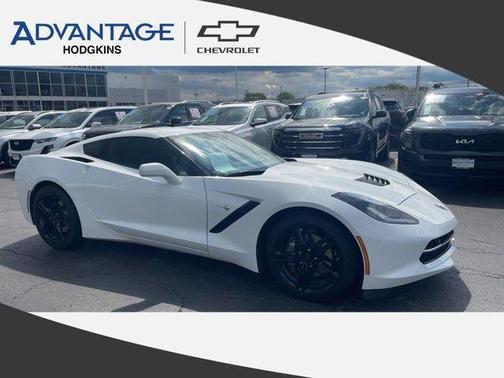 Arctic White 2017 Chevrolet Corvette Stingray